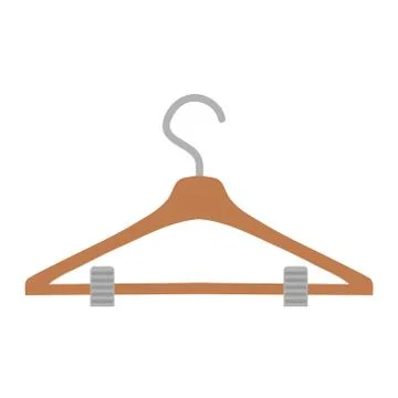 Clothing hanger icon image vector illustration design Stock Illustration