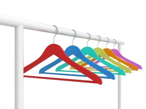 Clothing rack Stock-Illustration