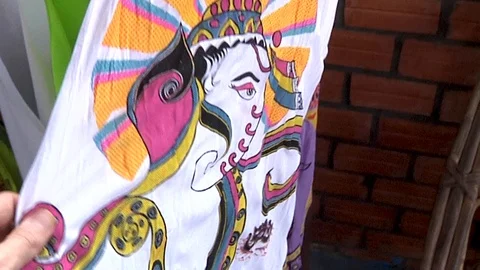 Clothing selection 스톡 동영상 114486742