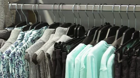 Clothing store Stock Footage 61069394