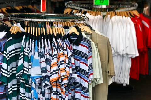 Clothing store Stock Photos