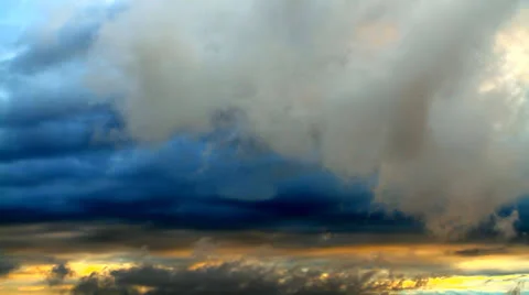 Cloud 1 HL 25fps Stock Footage 25611924