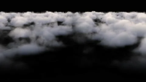 Cloud, 3d render, Included in the end of the clip with Alpha matte. 库存影片 155923407