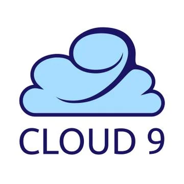 Cloud 9 Stockillustratie