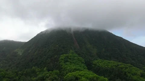 Cloud above mountain Stock Footage 205291984