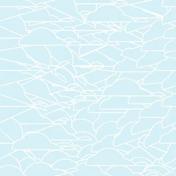 Cloud abstraction Stock Illustration