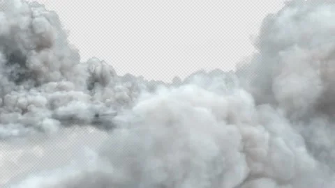 Cloud with Alpha Channel Stock Footage 221396702