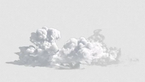 Cloud with Alpha Vídeos de archivo 205167686