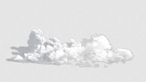 Cloud with Alpha 動画素材 205167700