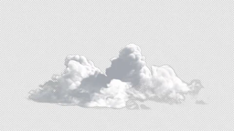 A cloud with Alpha Видео 233053739