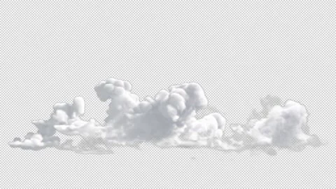 A cloud with Alpha Видео 233053744