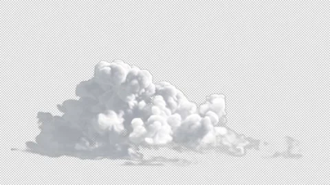A cloud with Alpha Видео 233053745