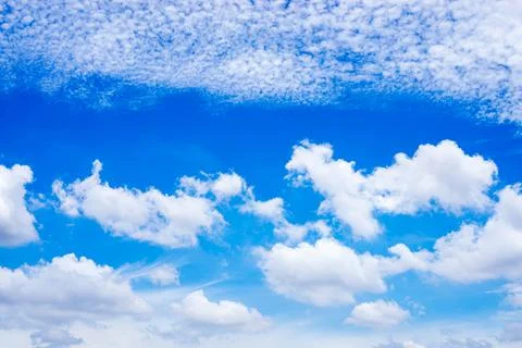 Cloud and blue sky , background texture Foto stock