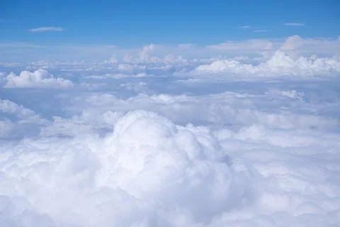 Cloud and blue sky , background texture Stock Photos