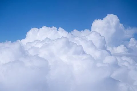 Cloud and blue sky , background texture Stock Photos