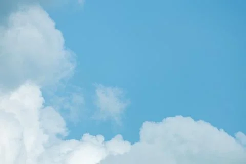 Cloud and blue sky for background, abstract texture for presentation template Stock Photos