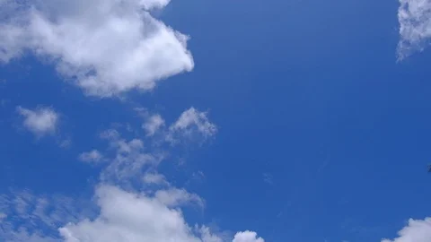 Cloud and blue sky. concept for forecast and meteorology Stock Footage 117426965