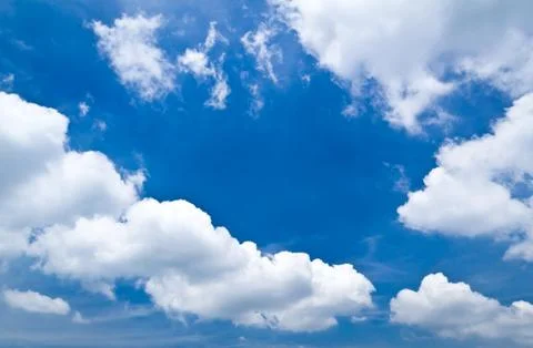 Cloud and blue sky Stock Photos