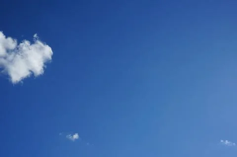 Cloud and blue sky Foto stock
