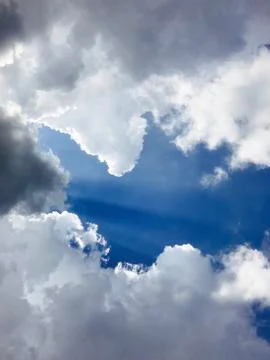 Cloud and blue sky Stock Photos