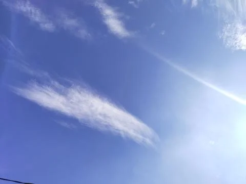 Cloud and blue sky Stock Photos