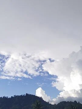 Cloud and blue sky Stock Photos