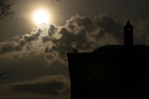 Cloud and Dawn Stock Photos