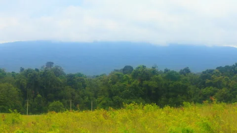 Cloud And Mountain Stock Footage 294765619