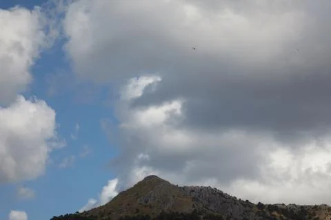 Cloud and mountain Stock Photos
