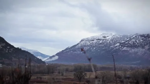 Cloud and Mountain Time Lapse Stock Footage 50085069