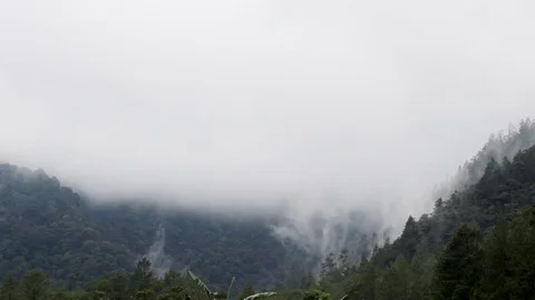 Cloud and mountain time lapse Stock Footage 102479152
