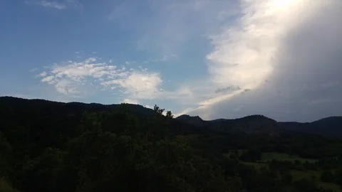 Cloud and Nature Time Lapse 4K Stock Footage 109061853