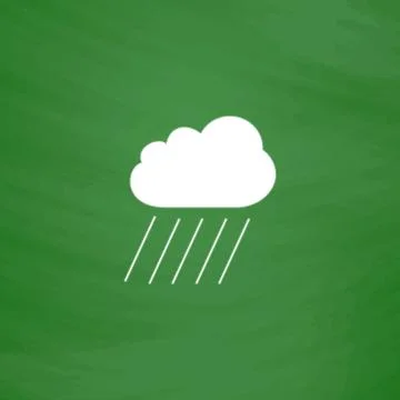 Cloud and rain イラスト素材