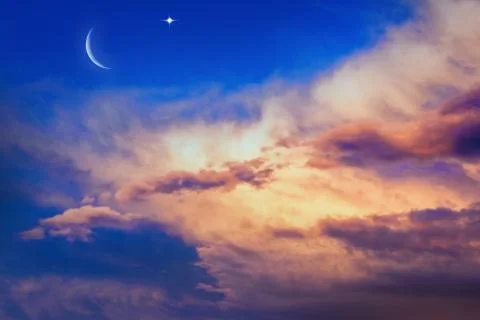Cloud and Ramadan Stock Photos