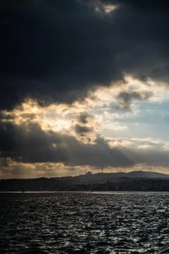 Cloud and sea Stock Photos