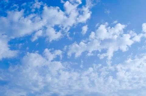 Cloud and Sky in Sunny Stock Photos