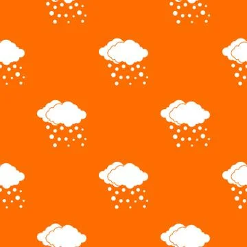 Cloud and snow pattern seamless 스톡 일러스트