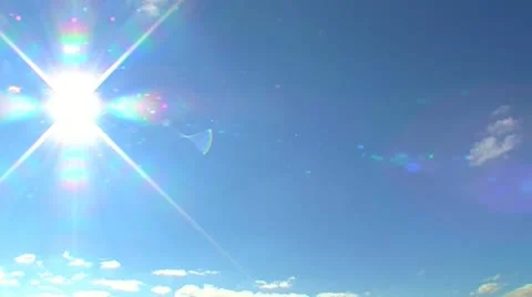 Cloud and sun 1 Stock Footage 20479475