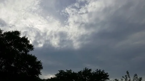 Cloud and sun #1 Stock Footage 94494144