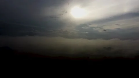 Cloud and the sun 動画素材 239693073