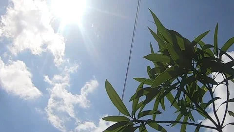 Cloud and sun Stock Footage 243624887