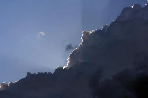 Cloud and sunlight Stock Photos