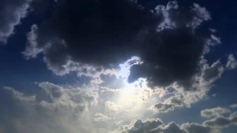 Cloud And Weather Sky After Rain Cloud And Sun Stock Footage 89335052