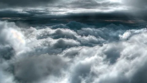 Cloud Animation - Kümülüs Bulutlar Stock Footage 76899518