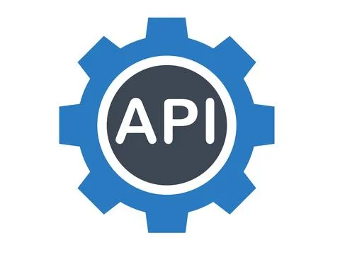 Cloud API icon set. Application Programming Interface vector designs. Api ico Stock Illustration