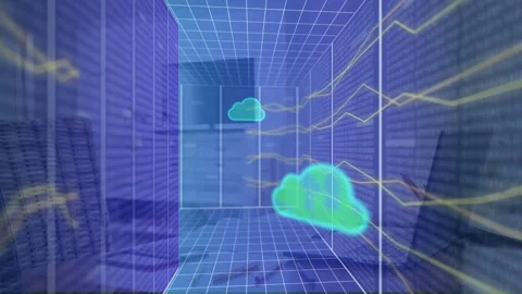 Cloud appearing causing clouds growing shifting to front while waves sliding Stockbeeldmateriaal 335739669