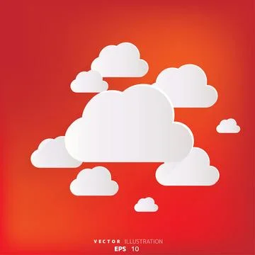 Cloud application web icon Stock Illustration