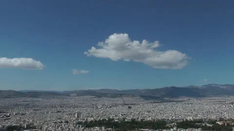 Cloud in athens. 動画素材 14739197