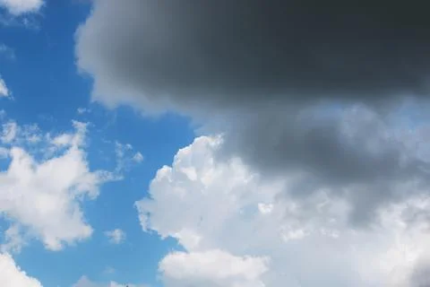 Cloud background blue sky Stock Photos