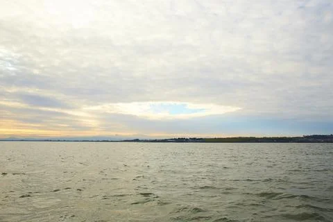 Cloud background with a pastel full colored. Stock Photos